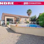jolie villa de type 6 de 123m² avec piscine et vue dégagée sur 600m² de terrain