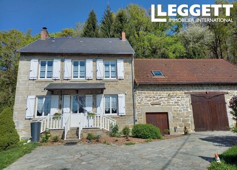 A35910DLO23 - Maison de campagne de 5 chambres joliment présentée avec un garage attenant, une grange et un dependance de bois / atelier attenant. Il y a aussi plusieurs parcelles de bois séparés. Les informations sur les risques auxquels ce bien est...